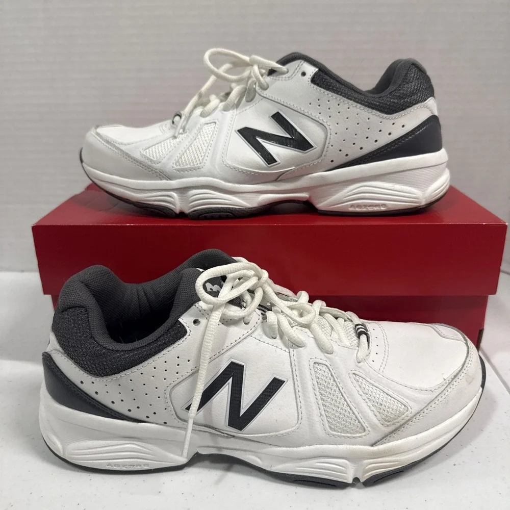 New Balance 519v2 Mens Training Shoes White Black MX519WG2 Size 9.5 D NWB